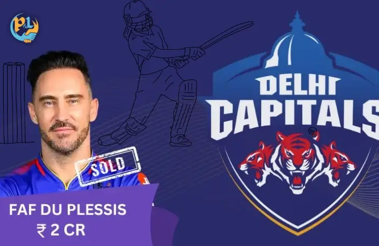Faf du Plessis Sold to Delhi Capitals in IPL Auction 2025